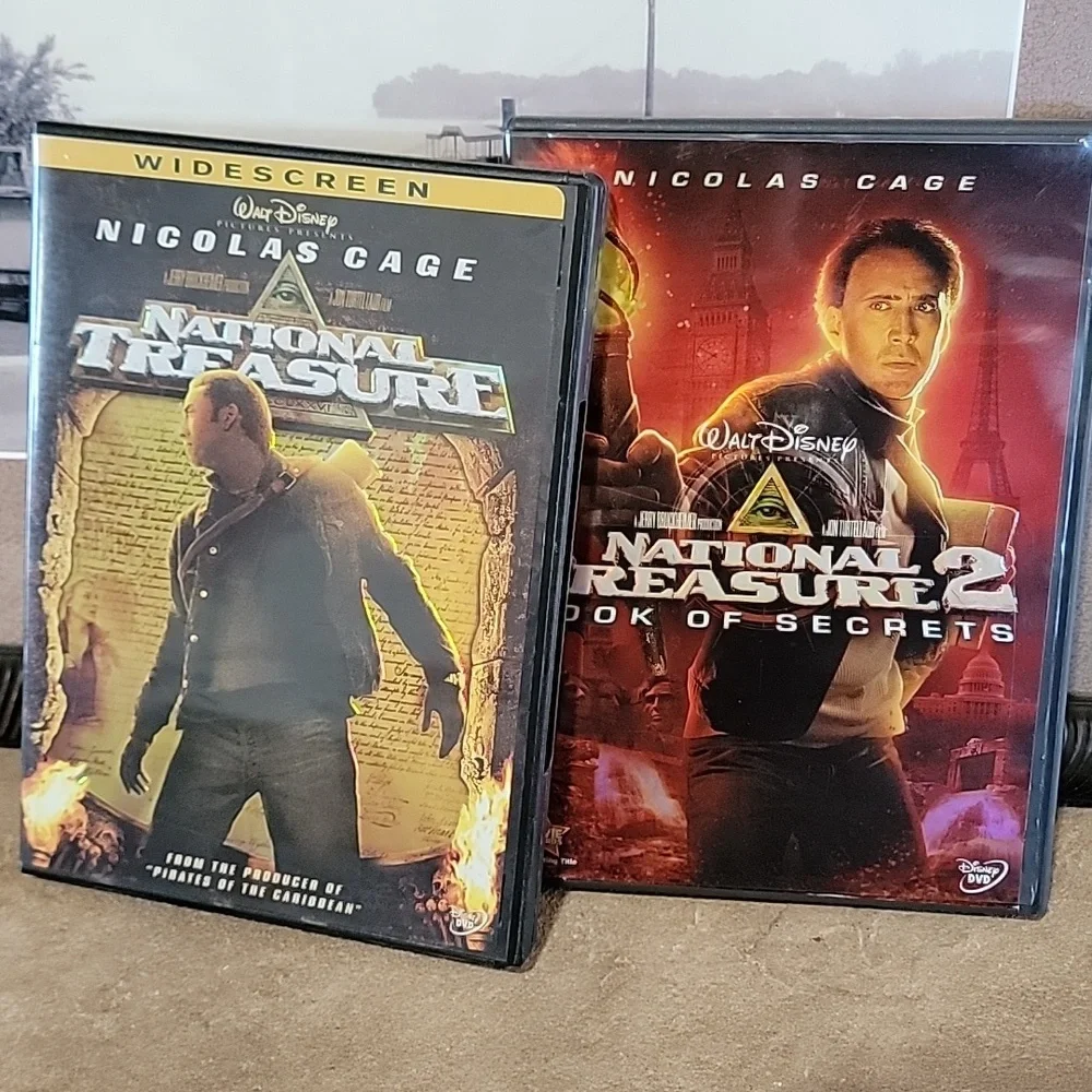 National Treasure 1 and 2 DVD